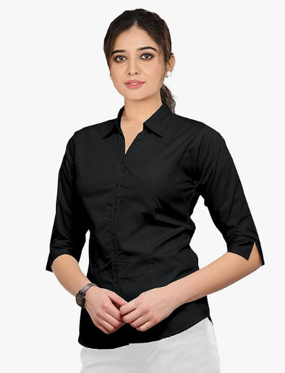 Black formal top online hot sale
